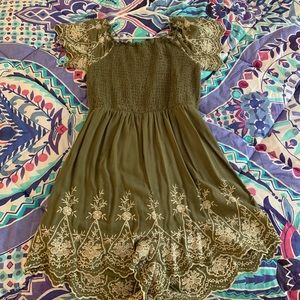 Francescas Olive Green Romper